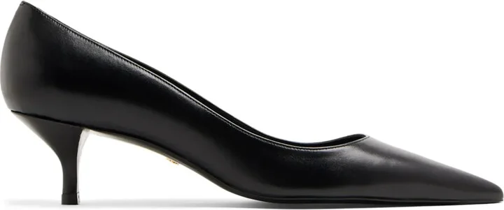 Stuart 50mm leather pumps