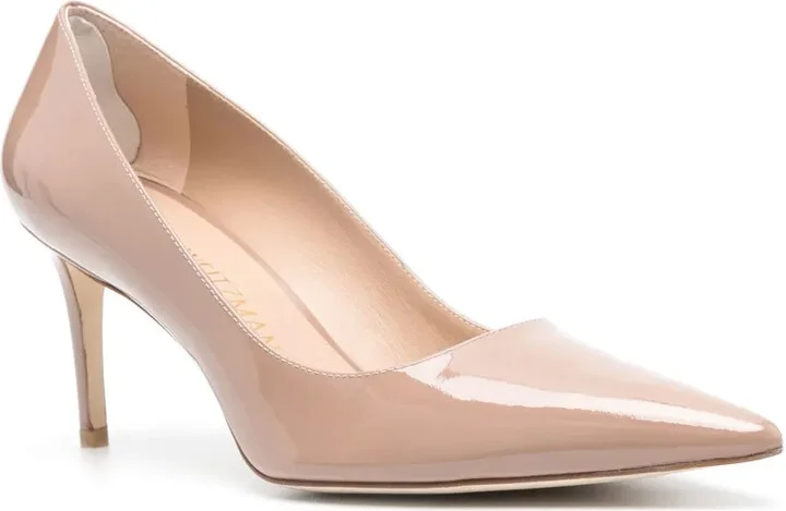 Stuart 75mm leather pumps - Image 2