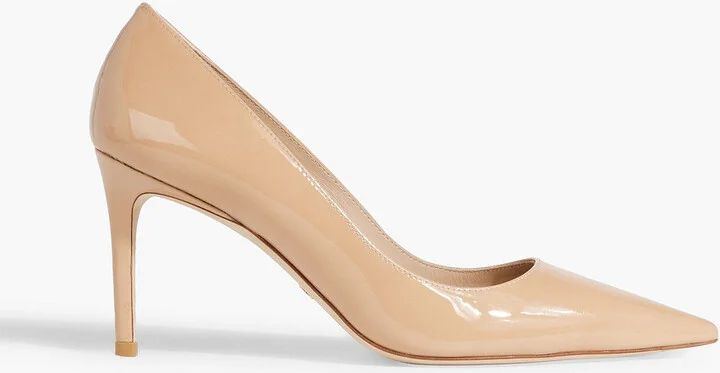 Stuart 85 patent-leather pumps