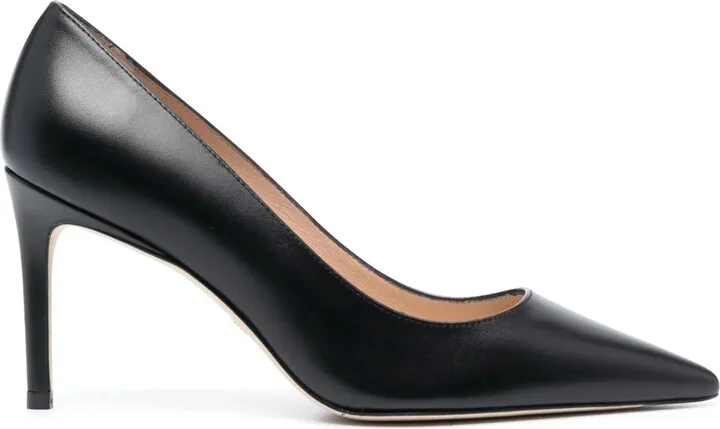 Stuart 85mm pointed-toe pumps