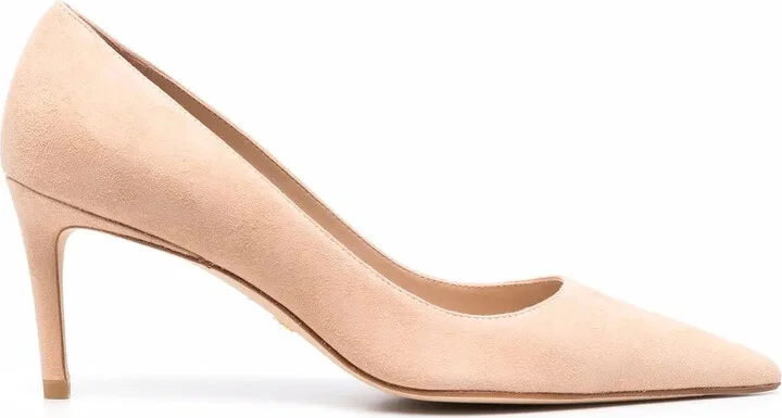 Stuart heeled pumps