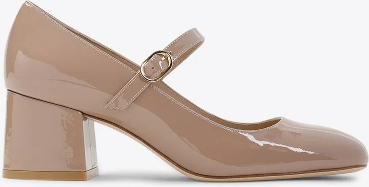 Stuart MJ 60 Patent Leather Pumps