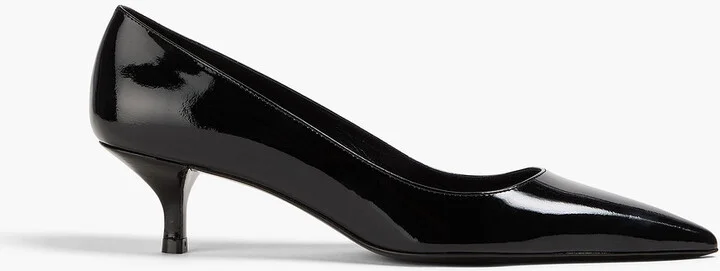 Stuart patent-leather pumps