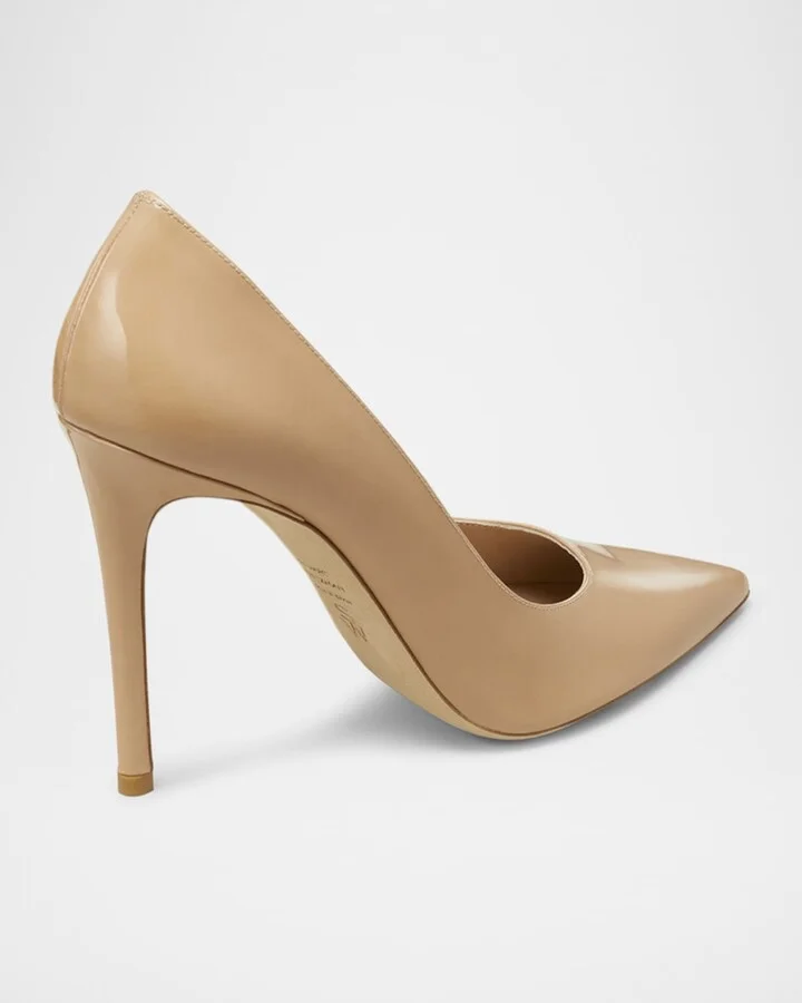 Stuart Patent Stiletto Pumps - Image 2
