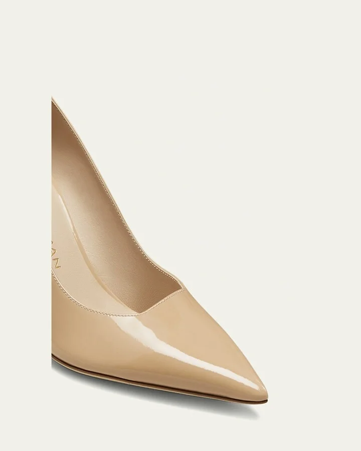 Stuart Patent Stiletto Pumps - Image 6
