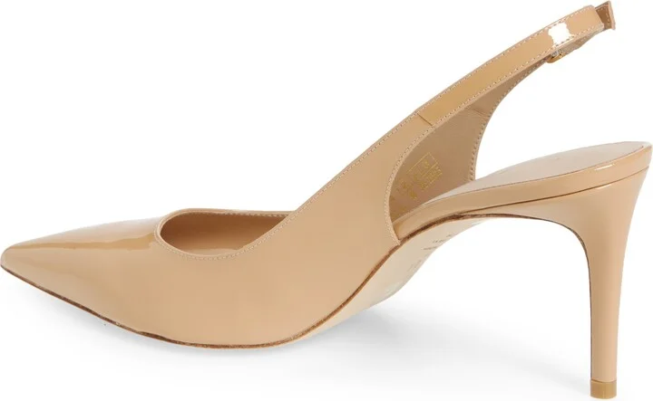 Stuart Power 75 Pointed Toe Slingback Pump - Image 2