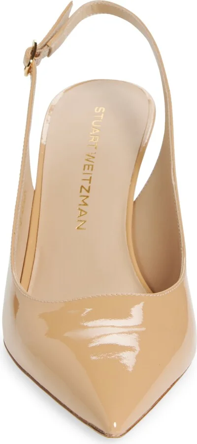 Stuart Power 75 Pointed Toe Slingback Pump - Image 4