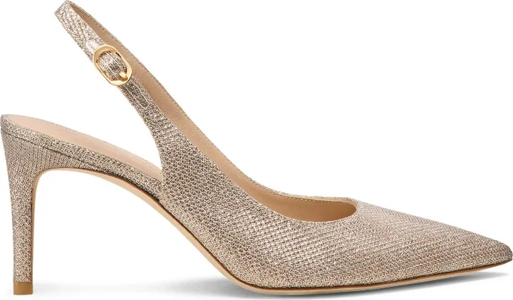 Stuart Power 75 Pointed Toe Slingback Pump - Image 9