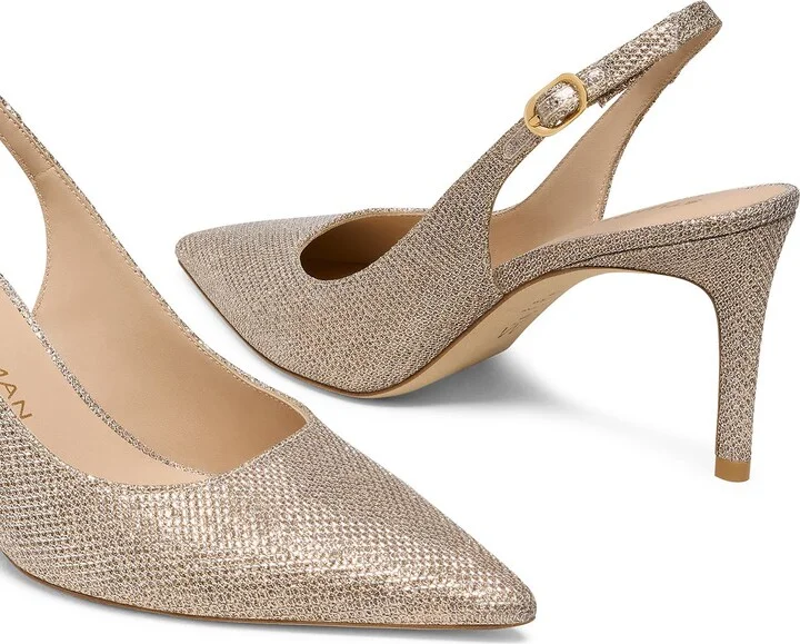 Stuart Power 75 Pointed Toe Slingback Pump - Image 10