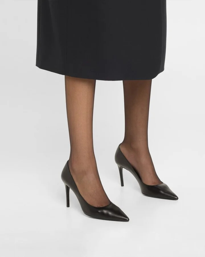 Stuart Power 85 Leather Pumps - Image 10