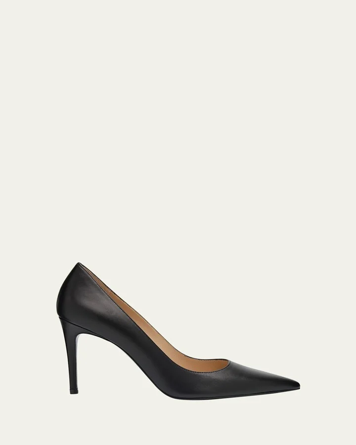 Stuart Power 85 Leather Pumps