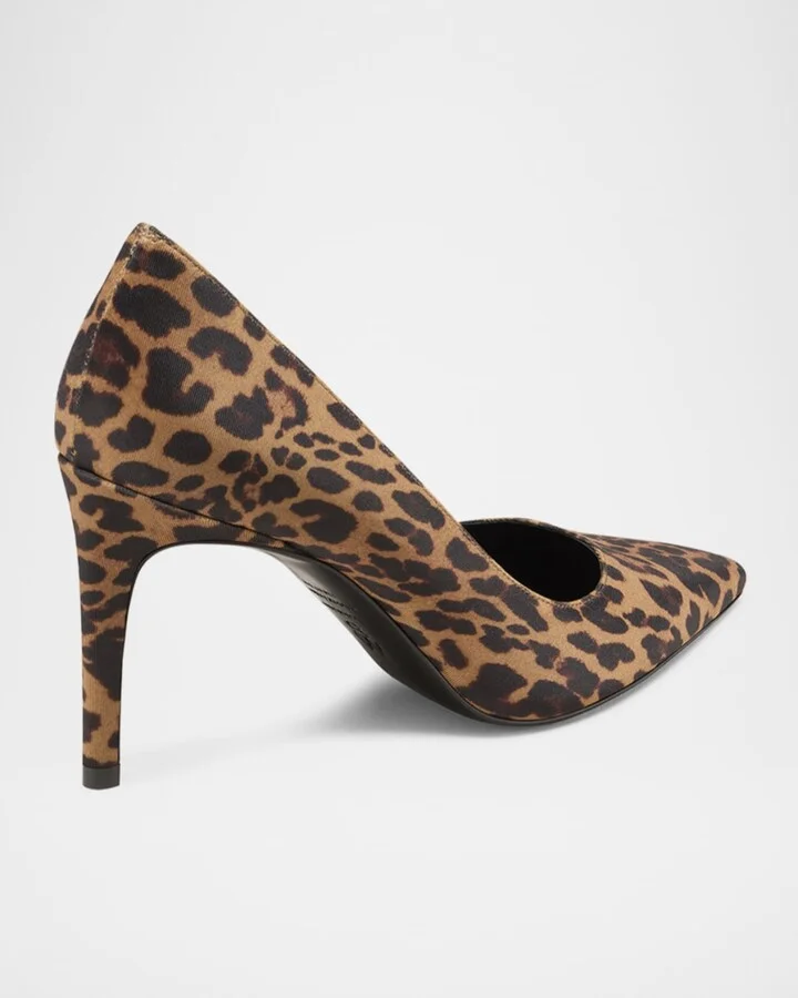 Stuart Power 85 Leopard-Print Pumps - Image 9