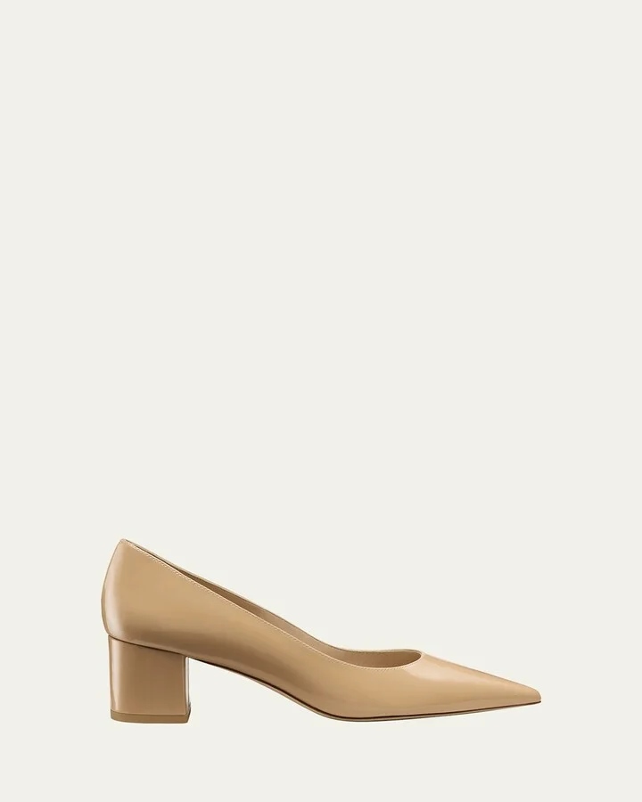 Stuart Power Block-Heel Pumps