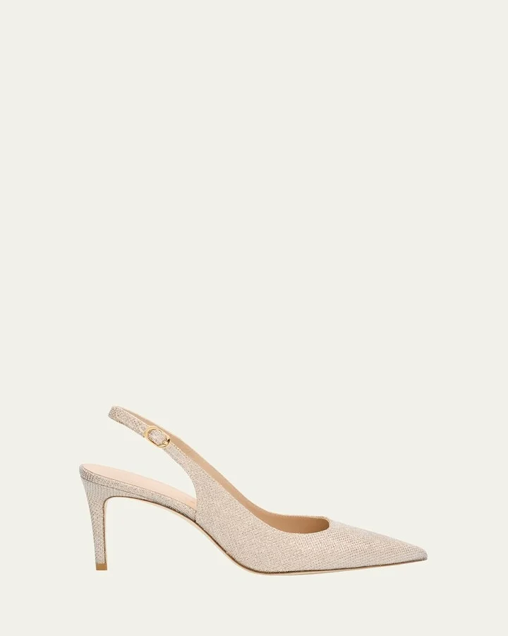 Stuart Power Metallic Stiletto Pumps