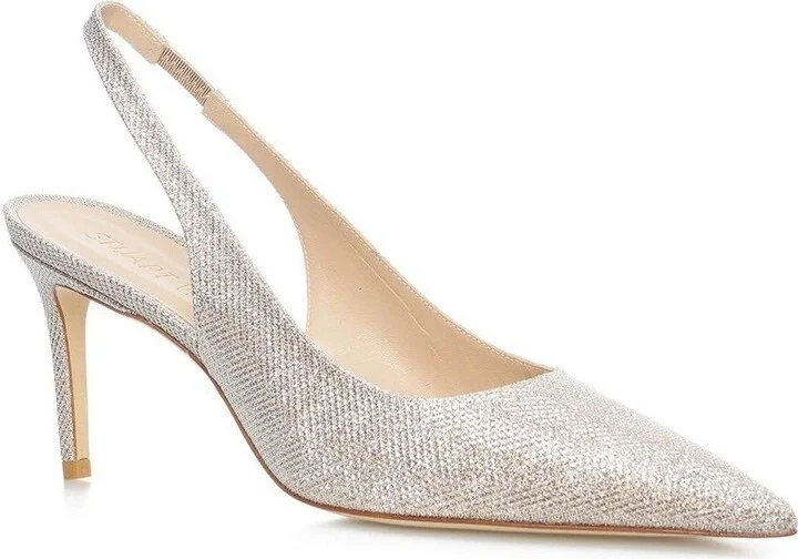 Stuart Slingback Pointed-toe Pumps - Image 2