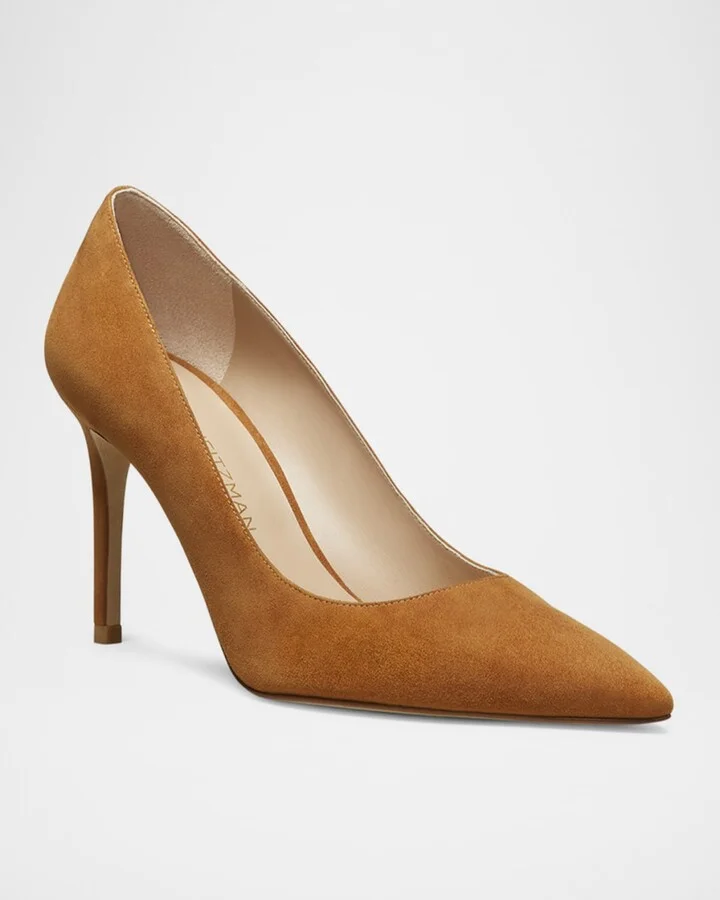 Stuart Suede Classic Pumps - Image 5