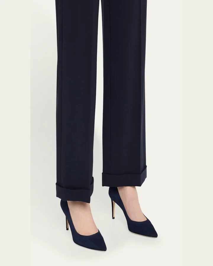 Stuart Suede Stiletto Pumps - Image 2