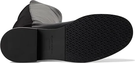 Stuart Weitzman 5050 Bold Boot Women's Shoes Black 1 : 6.5 B, Leather/Textile - Image 3