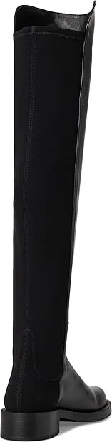 Stuart Weitzman 5050 Bold Boot Women's Shoes Black 1 : 6.5 B, Leather/Textile - Image 4