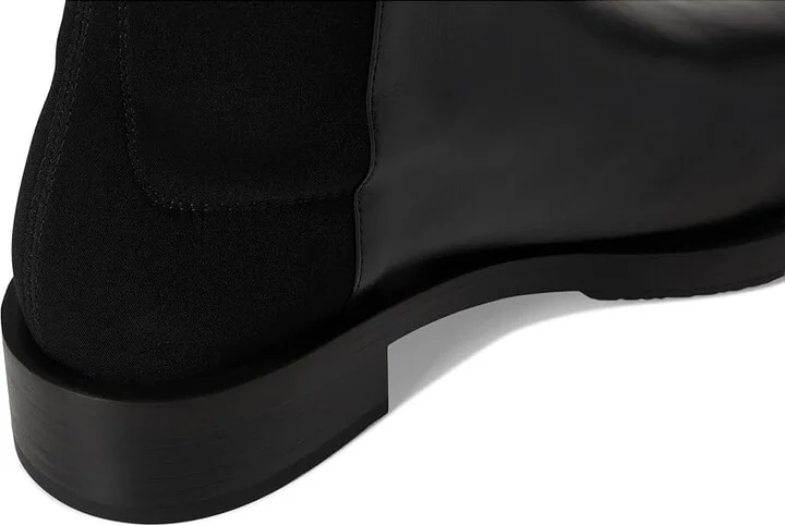 Stuart Weitzman 5050 Bold Boot Women's Shoes Black 1 : 6.5 B, Leather/Textile - Image 7