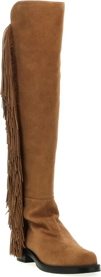 Stuart Weitzman '5050 Bold Fringe' Boots - Image 2