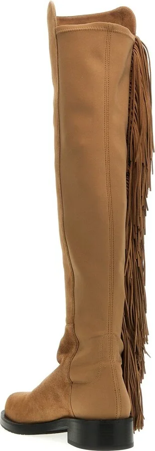 Stuart Weitzman '5050 Bold Fringe' Boots - Image 3