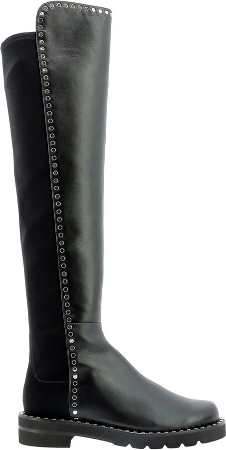 Stuart Weitzman 5050 Lift Studded Boots