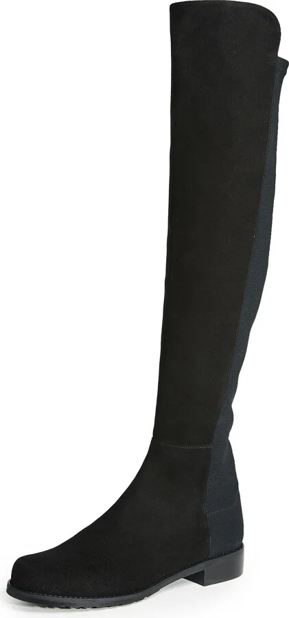 Stuart Weitzman 5050 Stretch Suede Boots