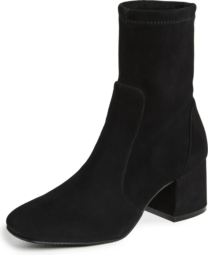 Stuart Weitzman 60mm Sleek Sock Booties