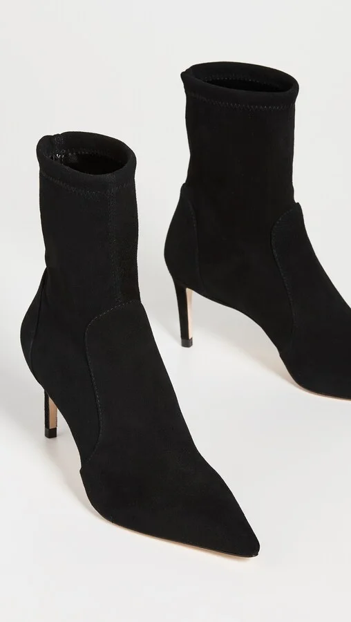 Stuart Weitzman 75mm Stuart Stretch Booties - Image 4