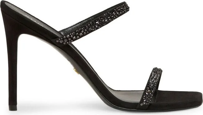 Stuart Weitzman Aleena Royale 100 Heeled Slides