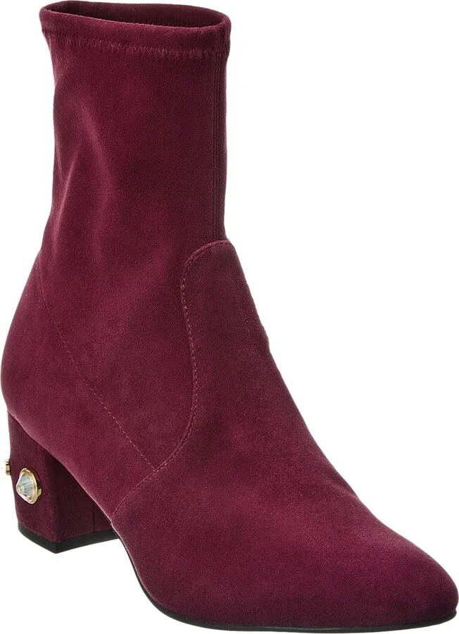 Stuart Weitzman Allshine 60 Suede Bootie