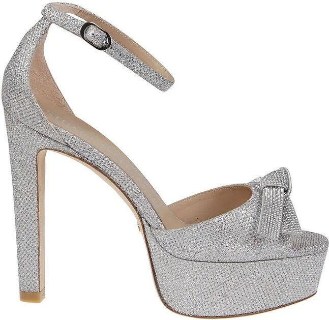 Stuart Weitzman Ankle-Strap Platform Sandals