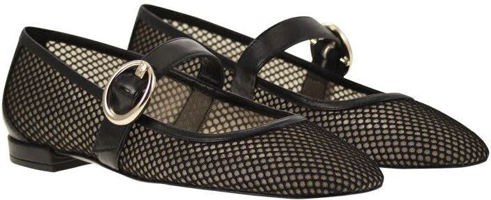 Stuart Weitzman Arabella - Ballerina With Buckle - Image 4