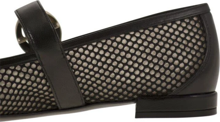 Stuart Weitzman Arabella - Ballerina With Buckle - Image 7