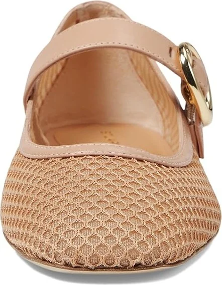 Stuart Weitzman Arabella Mary Jane Women's Flat Shoes Ginger : 8 M, Leather - Image 2
