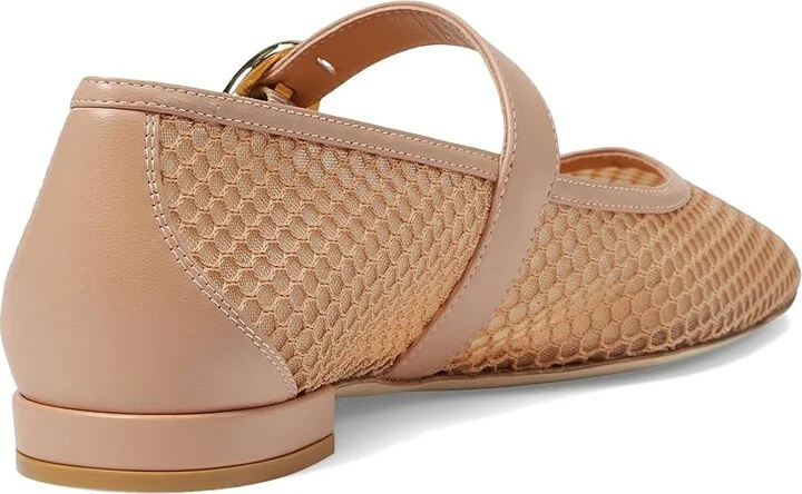 Stuart Weitzman Arabella Mary Jane Women's Flat Shoes Ginger : 8 M, Leather - Image 4