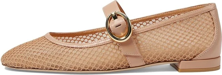 Stuart Weitzman Arabella Mary Jane Women's Flat Shoes Ginger : 8 M, Leather - Image 5