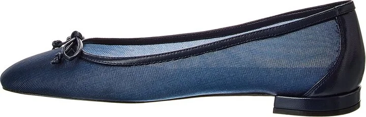 Stuart Weitzman Arabella Mesh & Leather Ballet Flat - Image 2