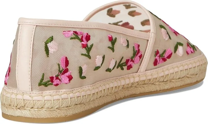 Stuart Weitzman Bareitall Espadrille Women's Wedge Shoes Rosewater Multi/Rosewater : 7.5 M, Mesh - Image 4