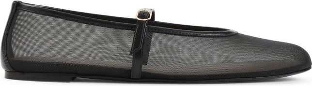 Stuart Weitzman Bareitall Meshed Ballerinas