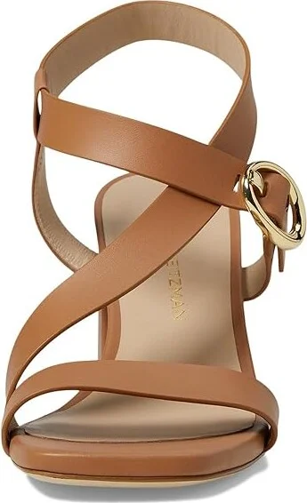 Stuart Weitzman Benni 75 Sandal Women's Sandals Cream : 9.5 M, Leather - Image 6
