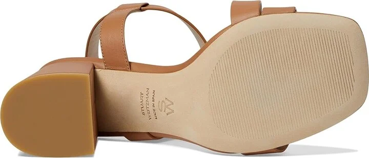 Stuart Weitzman Benni 75 Sandal Women's Sandals Cream : 9.5 M, Leather - Image 7