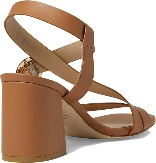 Stuart Weitzman Benni 75 Sandal Women's Sandals Cream : 9.5 M, Leather - Image 8
