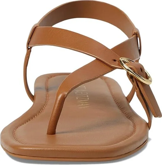 Stuart Weitzman Benni Sandal Women's Sandals Black : 7.5 M, Leather - Image 6