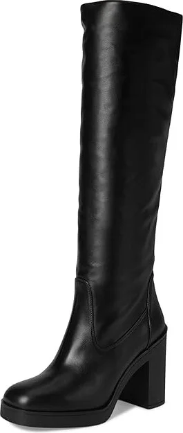 Stuart Weitzman Bethenny 80 Boot Women's Flat Shoes Black : 8 M, Leather/Rubber - Image 5