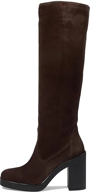 Stuart Weitzman Bethenny 80 Boot Women's Flat Shoes Hickory : 8.5 M, Leather/Rubber - Image 5