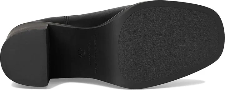 Stuart Weitzman Bethenny 80 Chelsea Bootie Women's Flat Shoes Black : 7 M, Leather/Rubber - Image 3