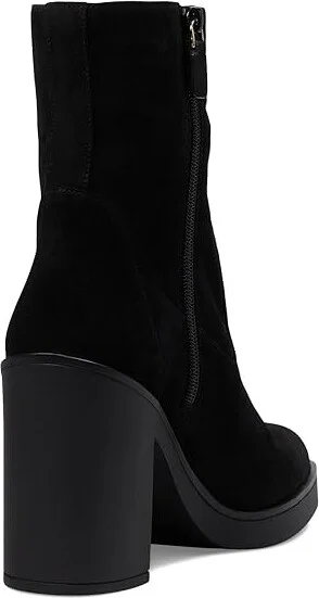 Stuart Weitzman Bethenny 80 Zip Bootie Women's Flat Shoes Black : 8.5 M, Leather/Rubber - Image 4