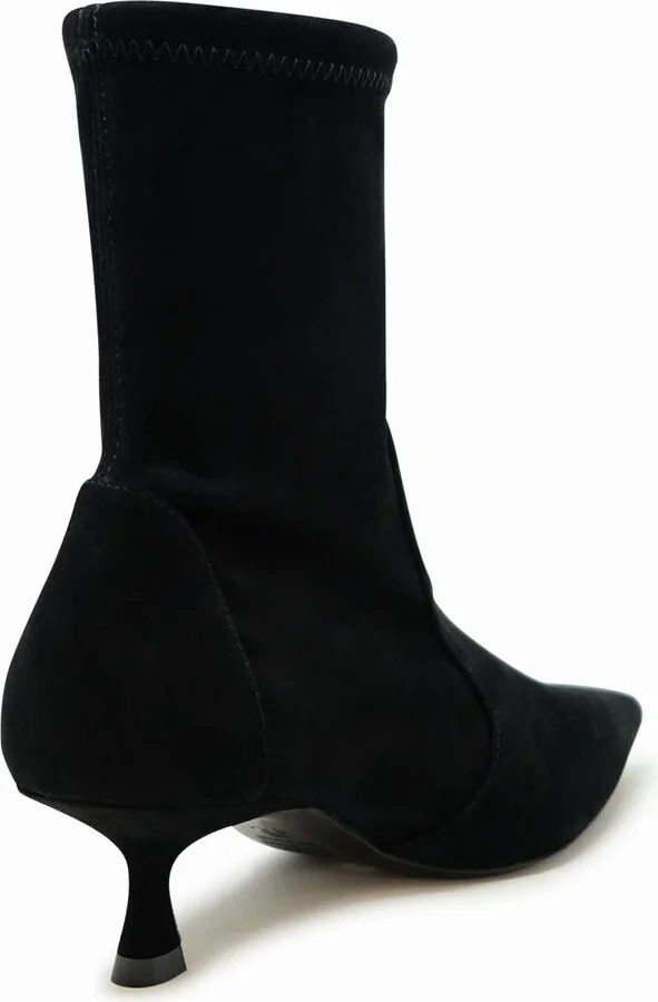Stuart Weitzman Black Suede Naomi 50 Bootie - Image 3